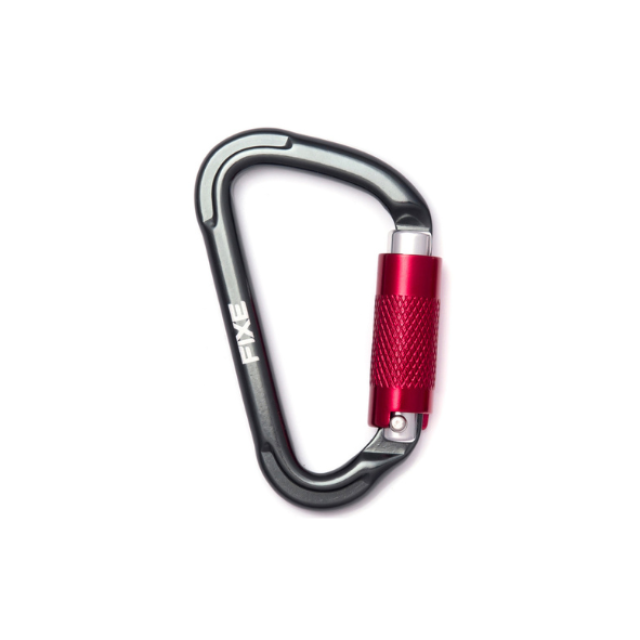 FIXE - ROCK STONE AUTOLOCKING - MOSQUETON DE ALUMINIO CON CIERRE AUTOMATICO Y SISTEMA KEYLOCK - USO DEPORTIVO