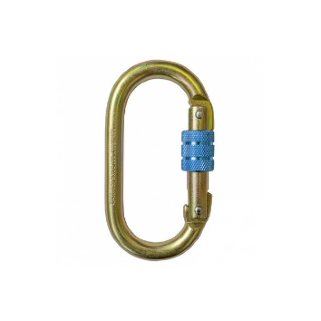 IRUDEK - 981 STEELSAFE - MOSQUETON ACERO CON CIERRE DEROSCA