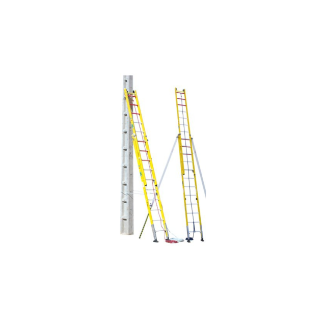 ESCALERA ARISAFE 2 FIBRA / 12+12 (24) PELD. / MANUAL ( no incluye patas )