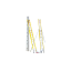 ESCALERA ARISAFE 2 FIBRA / 12+11 (23) PELD. / CUERDA ( no incluye patas )