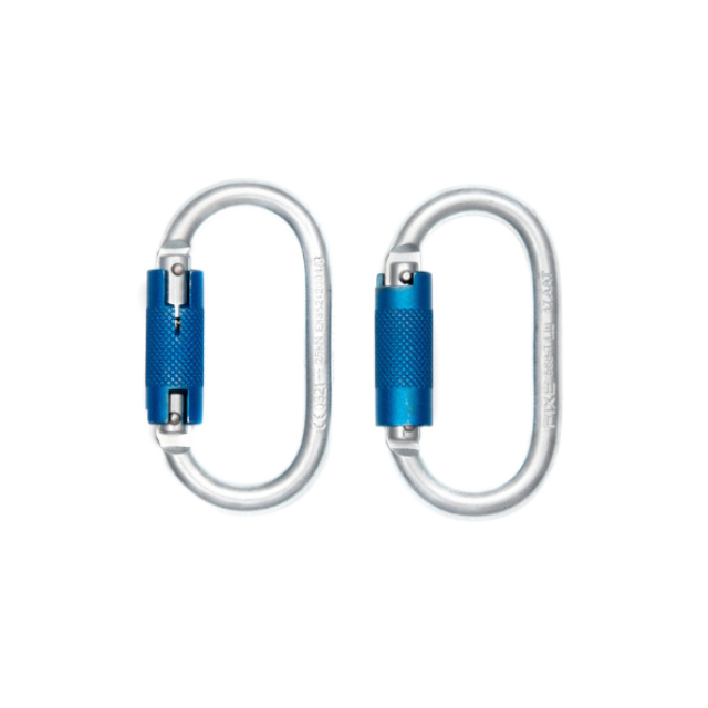 FIXE - SYMMETRIC ST AUTOMATICO- MOSQUETON ACERO CON CIERRE DE SEGURIDAD AUTOMATICO