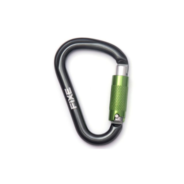 FIXE - LOTUS - MOSQUETON DE ALUMINIO CON CIERRE AUTOMATICO 3POSICIONES HMS