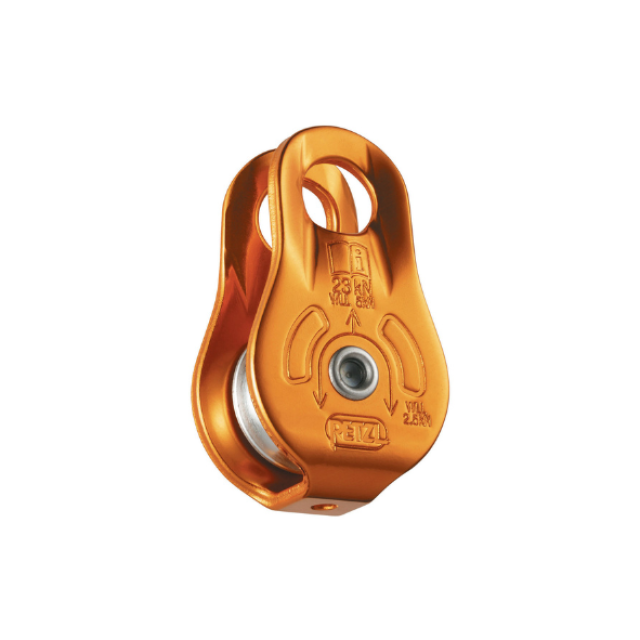 PETZL -FIXE - POLEA COMPACTA Y POLIVALENTE