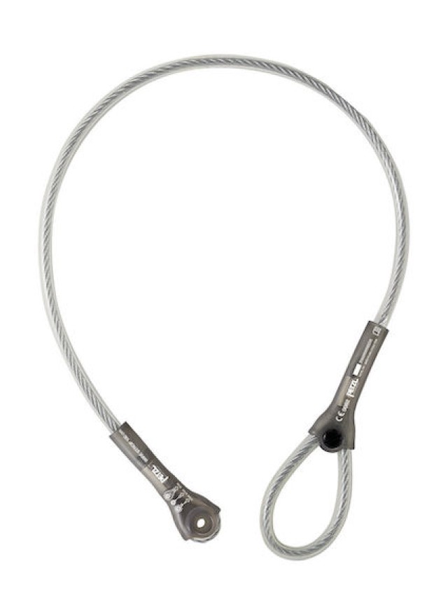 PETZL - WIRE STROP - ESLINGA DE CABLE DE ACERO GALVANIZADO CON DOS TERMINACIONES DE DIFERENTES TAMAÑOS.