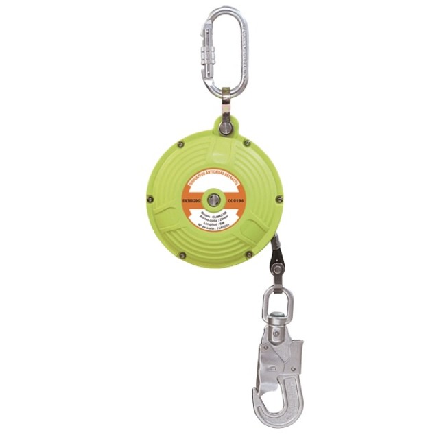 CLIMAX - ANTICAIDAS RETRACTIL CINTA - 6 METROS - USO VERTICAL