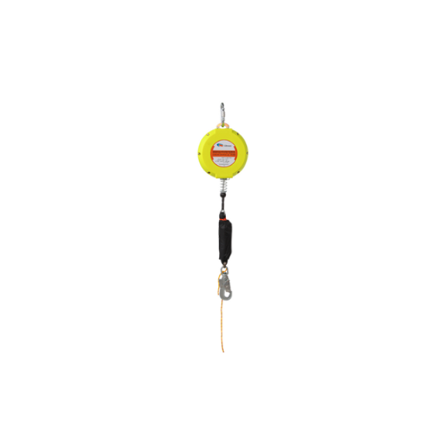 CLIMAX - ANTICAIDAS RETRACTIL CABLE - USO VERTICAL Y HORIZONTAL