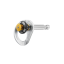 PETZL - COEUR PULSE 12 MM - ANCLEJE AMOVIBLE CON FUNCION DE BLOQUEO